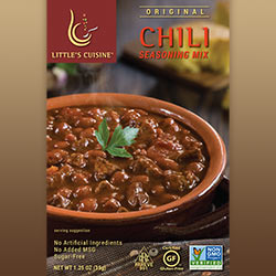 Little's Cuisine Original Chili Seasoning Mix | Non-GMO, Sugar-Free, Kosher, Gluten-Free