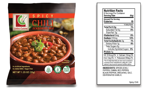 Spicy Chili Seasoning Mix